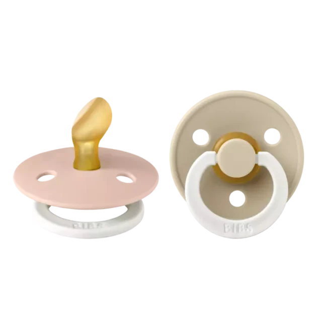 confortable lot de 2 sucettes blush glow