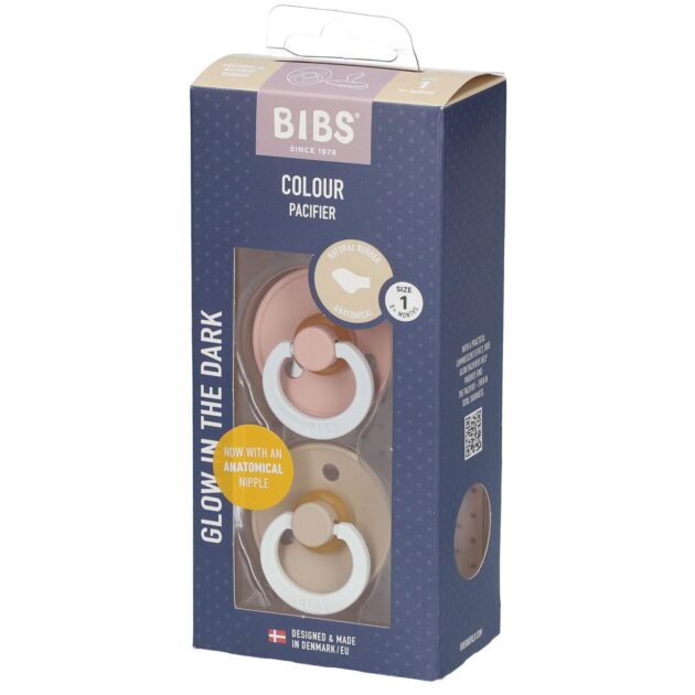 emballage lot de 2 sucettes blush glow