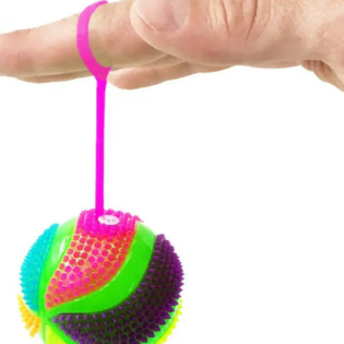 Balle rebondissante lumineuse