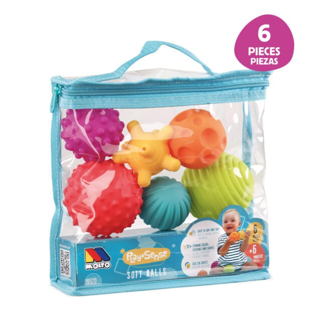 emballage balles sensorielles 6 pcs