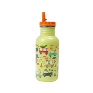 confortable gourde cars green eurekakids