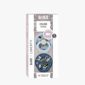Lot-de-2-sucettes-Chamomile-Lawn-Baby-Bibs profil lot de 2 sucettes lawn blue mix