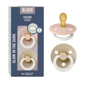 emballage lot de 2 sucettes symétriques blush glow