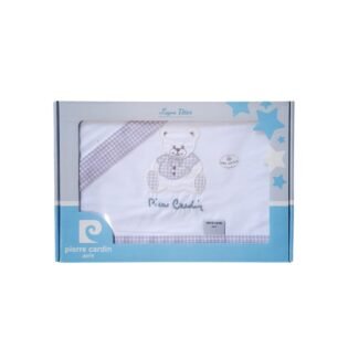 pratique parure de lit 3 pcs pierre cardin grise