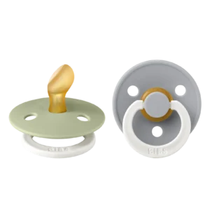 pratique sucettes glow sage bibs