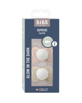 profil lot de 2 sucettes supreme blush bibs