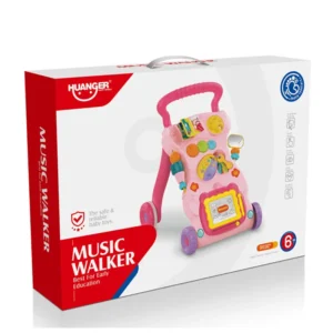 Trotteur-multifonction-3en1-Rose-Huanger-11 emballage trotteur 3 en 1 rose
