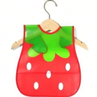 Bavoir-impermeable-pour-bebe-raise-1 pratique bavoir imperméable fraise