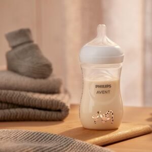 pratique biberon natural girafe