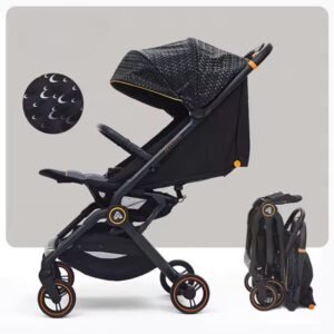 poussette auto fold noire