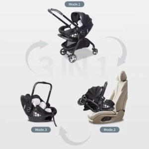 Poussette-Multifonctionnelle-3 n1-Kidilo-1 3 modes poussette kidilo