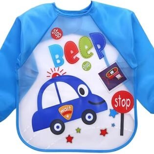 Tablier-pour-enfants-motif-voiture-bleu-22 confortable tablier motif voiture