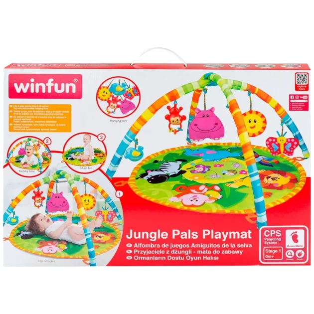 emballage tapis jungle winfun