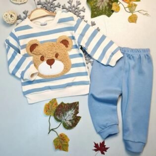 ensemble-enfant-mignon-confort-et-style-bleu-clair statut ensemble enfant confort et style bleu clair