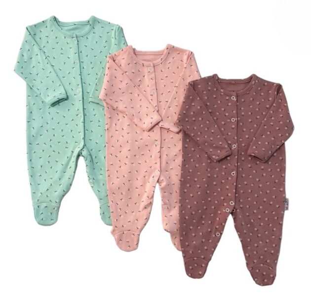 confortable pyjama en coton fleurs midirik