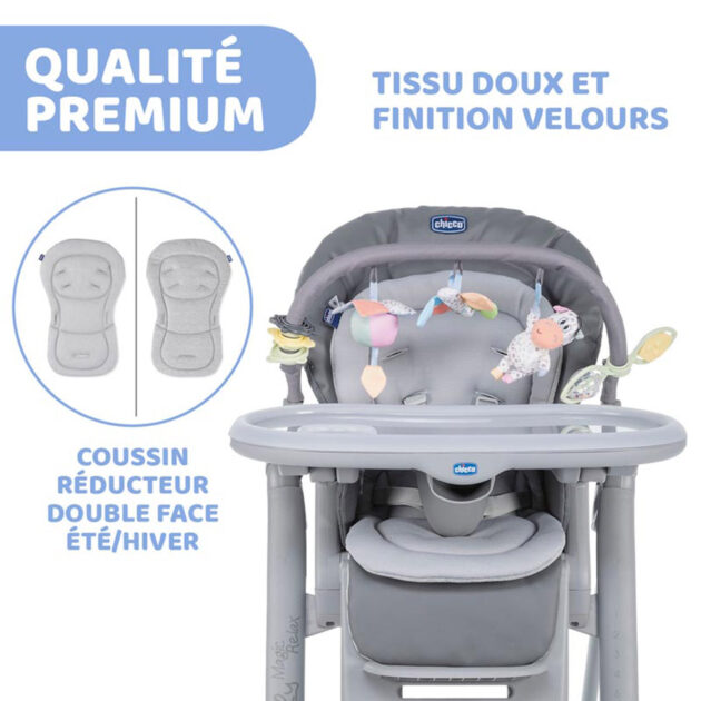pratique chaise polly magic chicco