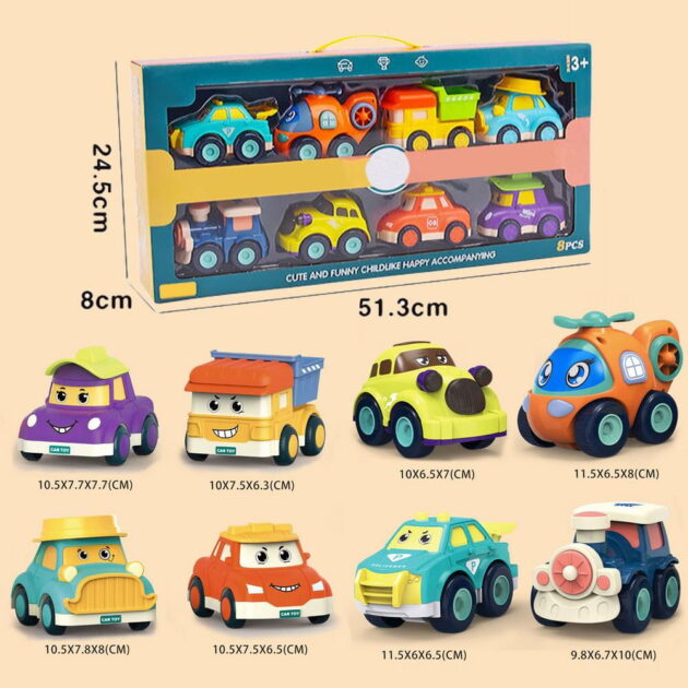 dimensions ensemble de voitures cute car