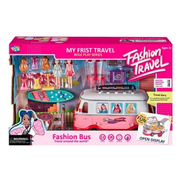 jouet interactif bus fashion