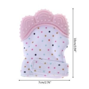 Gant de dentition en silicone