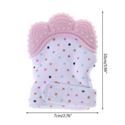 Gant de dentition en silicone