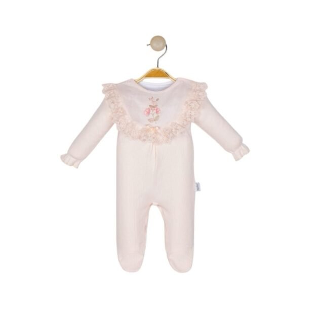 statut pyjama élégant nono baby saumon