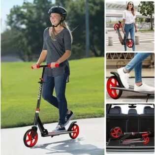 pratique trottinette pliable compacte
