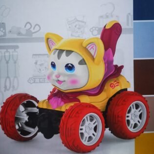 statut voiture cat love jaune