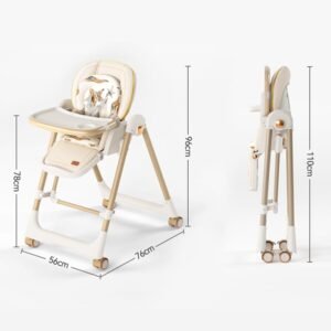 chaise-haute-balancelle-avec-fonction-relax-kidilo-2 dimensions chaise haute relax kidilo