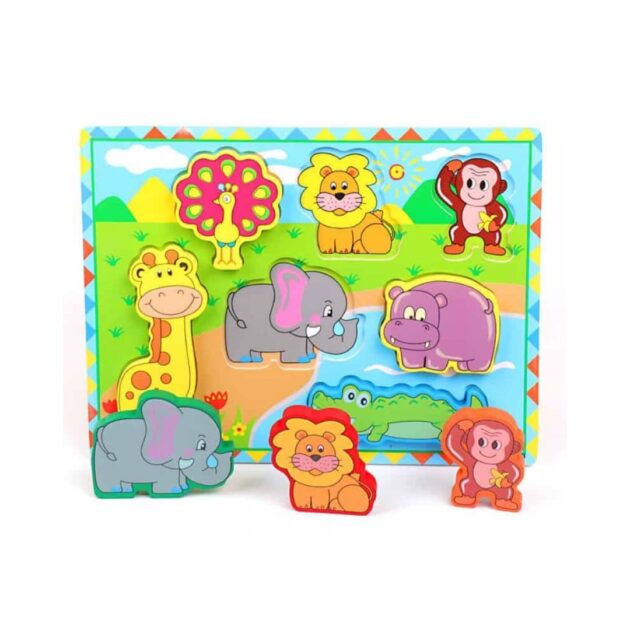 puzzle animaux de la savane