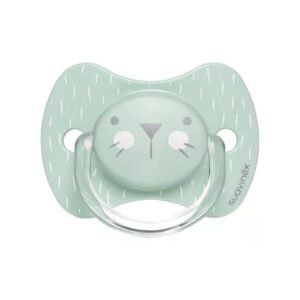 statut sucette premium vert en silicone