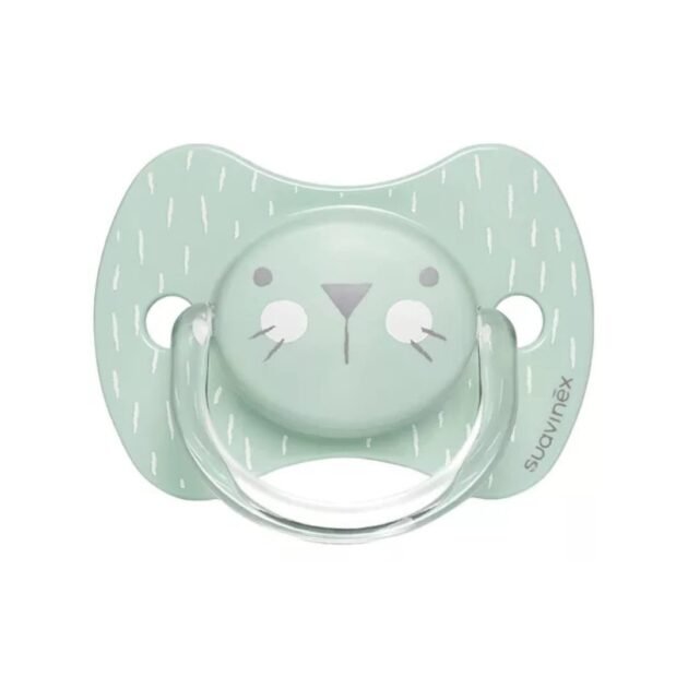 statut sucette premium vert en silicone