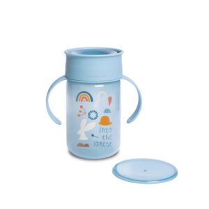 pratique tasse d'apprentissage 360° bleu