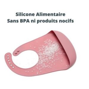 bavoir en silicone yummy
