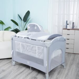 lit-parc-cododo-avec-couffin-cool-baby-3 lit cododo avec couffin gris
