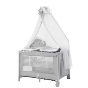 lit-parc-cododo-avec-couffin-cool-baby-GRIS lit cool baby gris