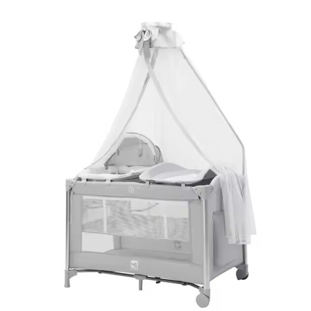 lit-parc-cododo-avec-couffin-cool-baby-GRIS lit cool baby gris