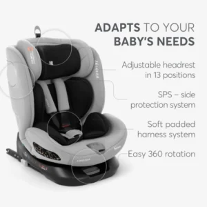 pratique siège auto i-moov kikkaboo