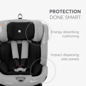 kikkaboo siège auto i-moov gris foncé
