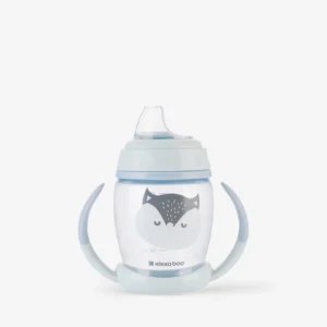 pratique tasse happy face bleu
