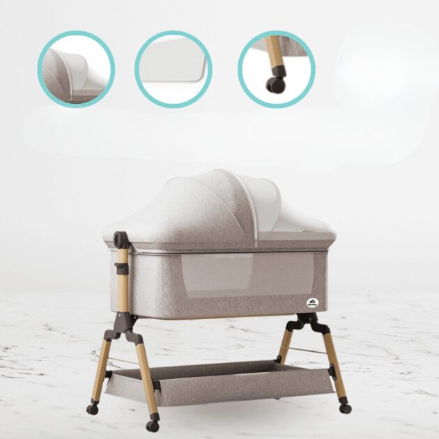 berceau confortable beige