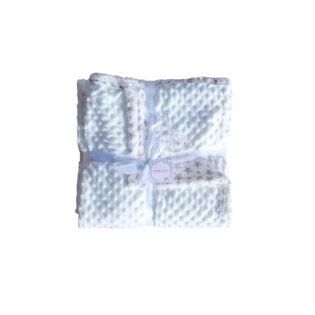 couverture-douce-pour-bebe-140x110cm-naf-naf-beige couverture douce beige