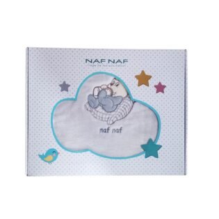 couverture-raschell-teddy-140-x-110-cm-naf-naf-grise couverture raschell teddy grise
