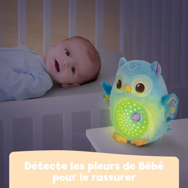 lumi chouette bleu vtech réconfortante
