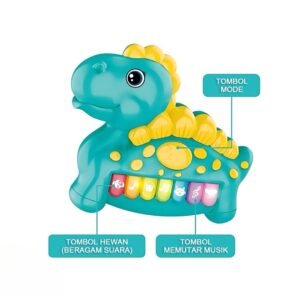 piano musical dino