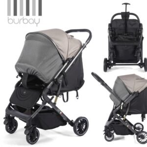 poussette réversible k3 beige