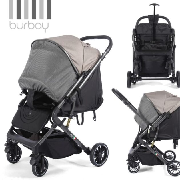 poussette réversible k3 beige