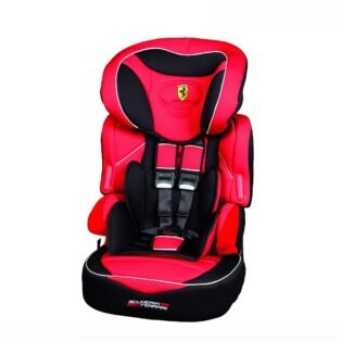 confortable siège auto rosso ferrari