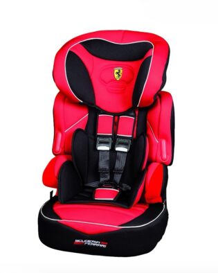 confortable siège auto rosso ferrari