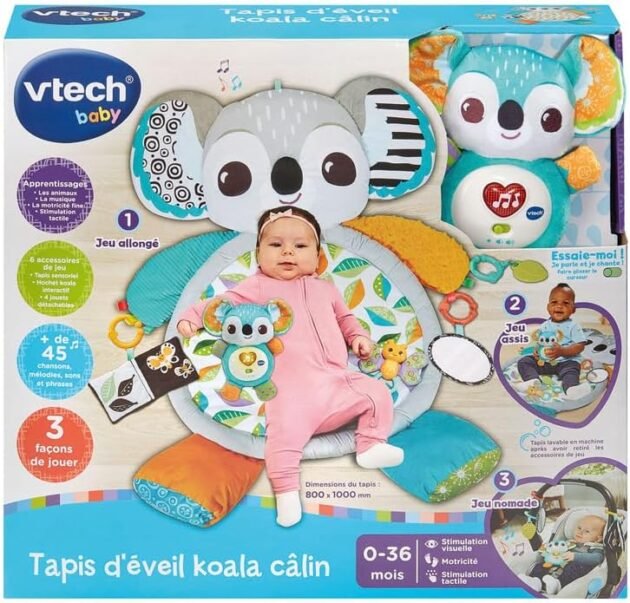 recto tapis koala câlin
