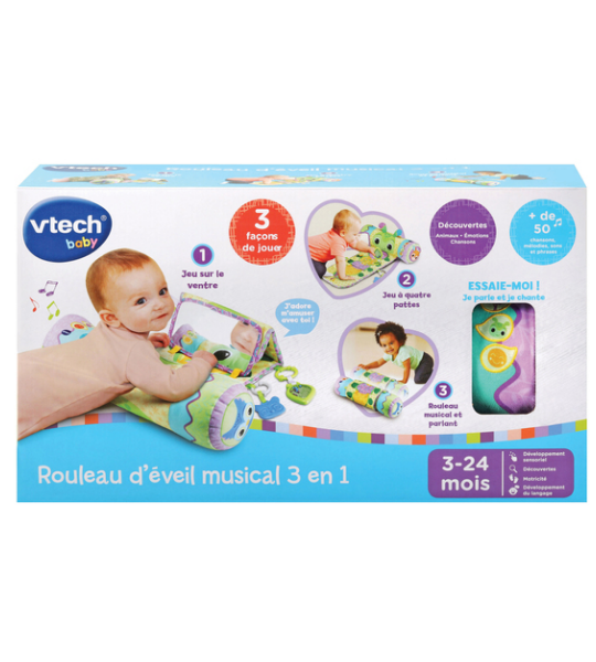 Rouleau d’éveil musical 3 en 1 – Vtech
